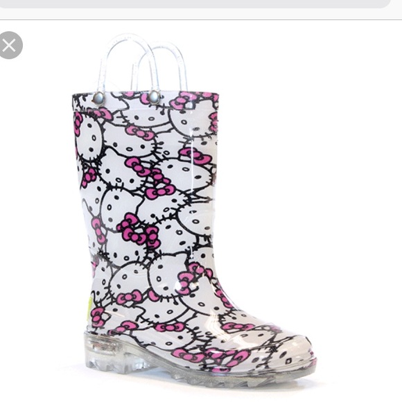 Western Chief Other - Western Chief Hello Kitty Light Up Rain Boots Sz 9